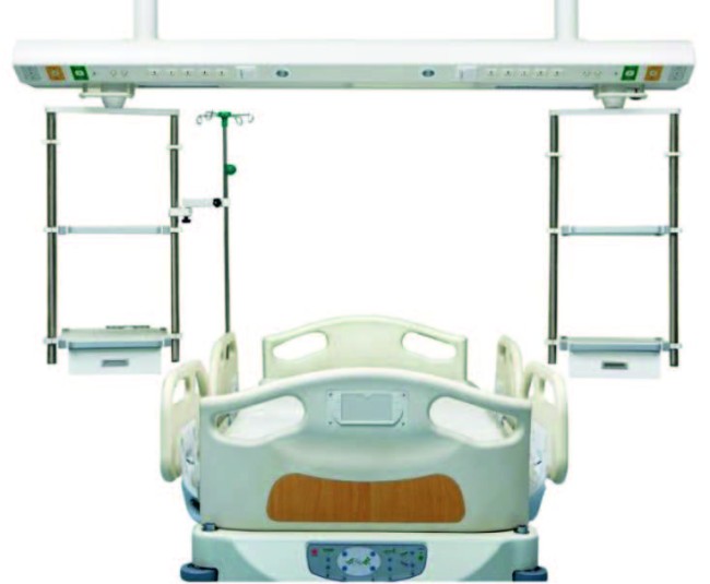 Консоль для отделения интенсивной терапии