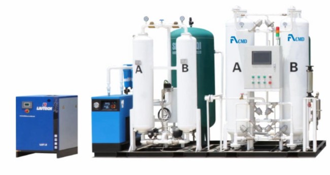 Кислородный генератор HDFO-10 в установочном контейнере Кислородный генератор HDFO-10 в установочном контейнере