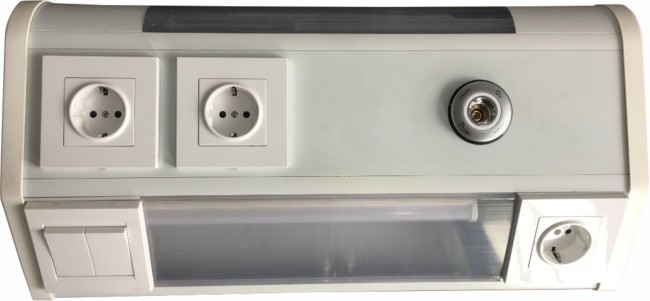 Консоль горизонтальная настенная установочная, серия A-BHU-0M, длина 50 см Консоль горизонтальная настенная установочная, серия A-BHU-0M, длина 50 см