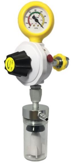 Вакуумный регулятор французского стандарта с адаптером DIN Вакуумный регулятор французского стандарта с адаптером DIN