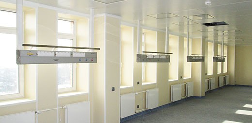 Консоль с П-образным креплением типа МОСТ, модель МК-НД-1600 Консоль с П-образным креплением типа МОСТ, модель МК-НД-1600