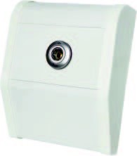 Консоль настенная на 1 клапан DIN - VAC Консоль настенная на 1 клапан DIN - VAC