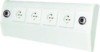 Консоль горизонтальная настенная