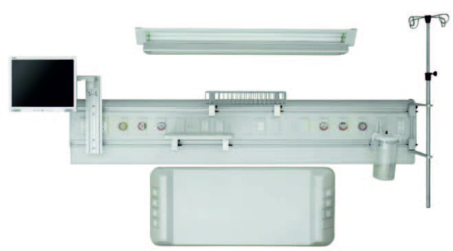 Консоль горизонтальная настенная